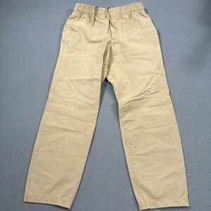 PANTS JOGGER Lululemon  Men's SMALL TAN DRAWSTRING  Stretch LM5ADLS Activewear